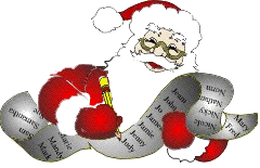 Santa Making Lists